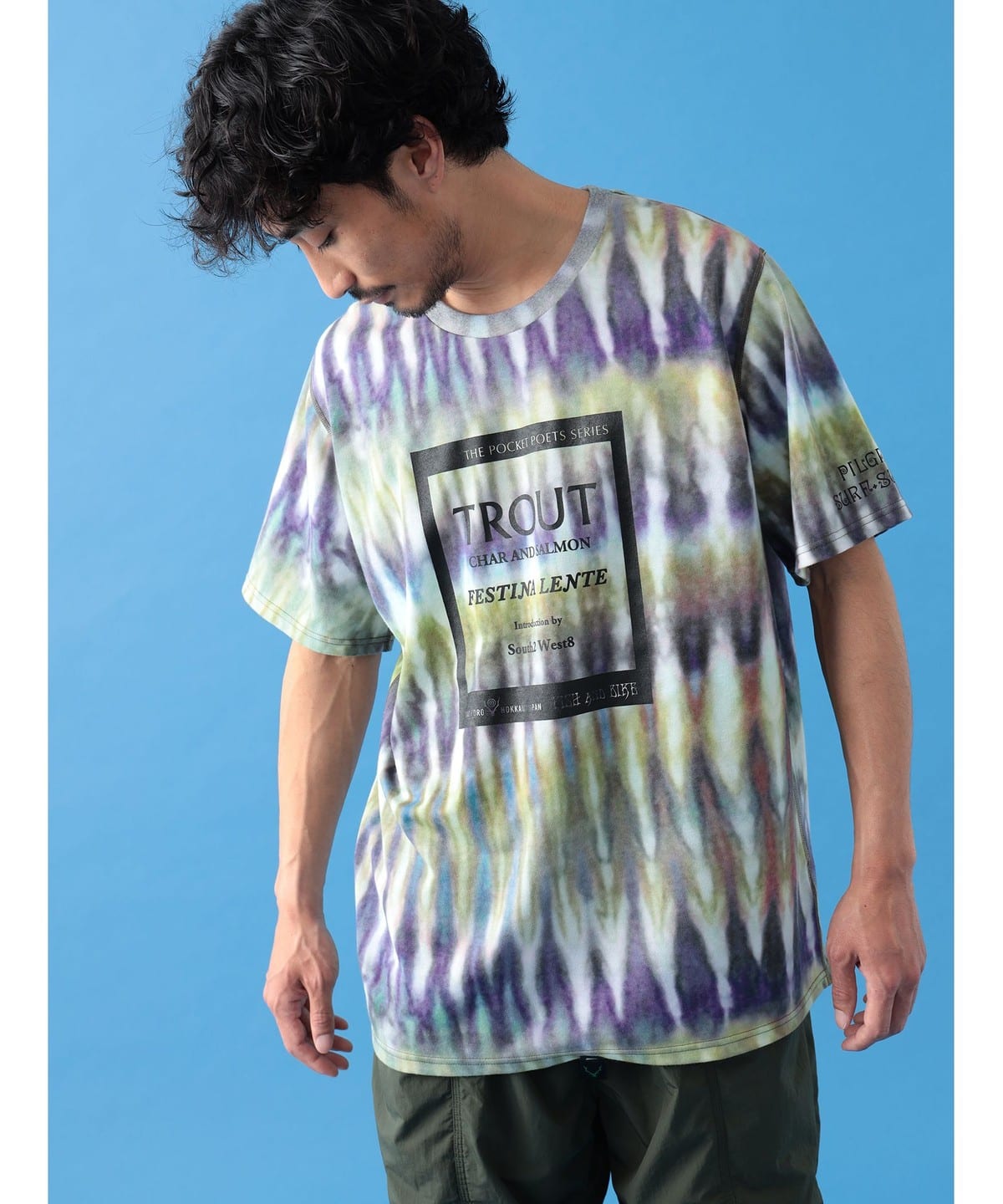サルセーションウェアコットンブラ Tie-Dye M Pilgrim Surf+Supply（ピルグリム サーフ+サプライ）【EXCLUSIVE