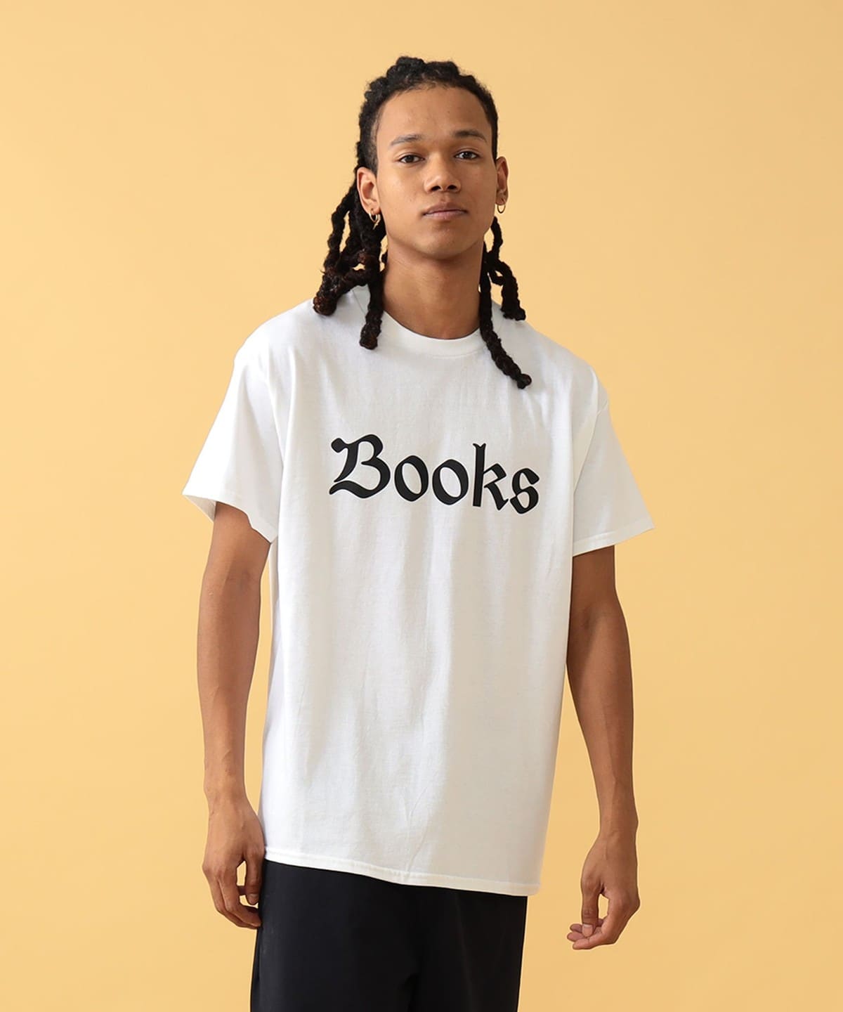 Pacific / Black Letter Tee Tシャツ・カットソー MEN WHITE L Pacific / Black Letter Tee Tシャツ・カットソー MEN WHITE L