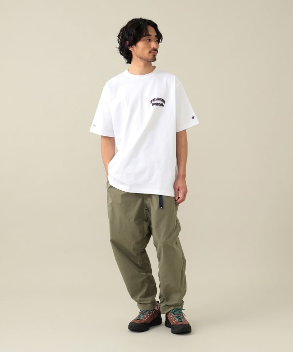 メンズ ピルグリム スクール Tシャツ Pilgrim Surf+Supply（ピルグリム サーフ+サプライ）【タイム