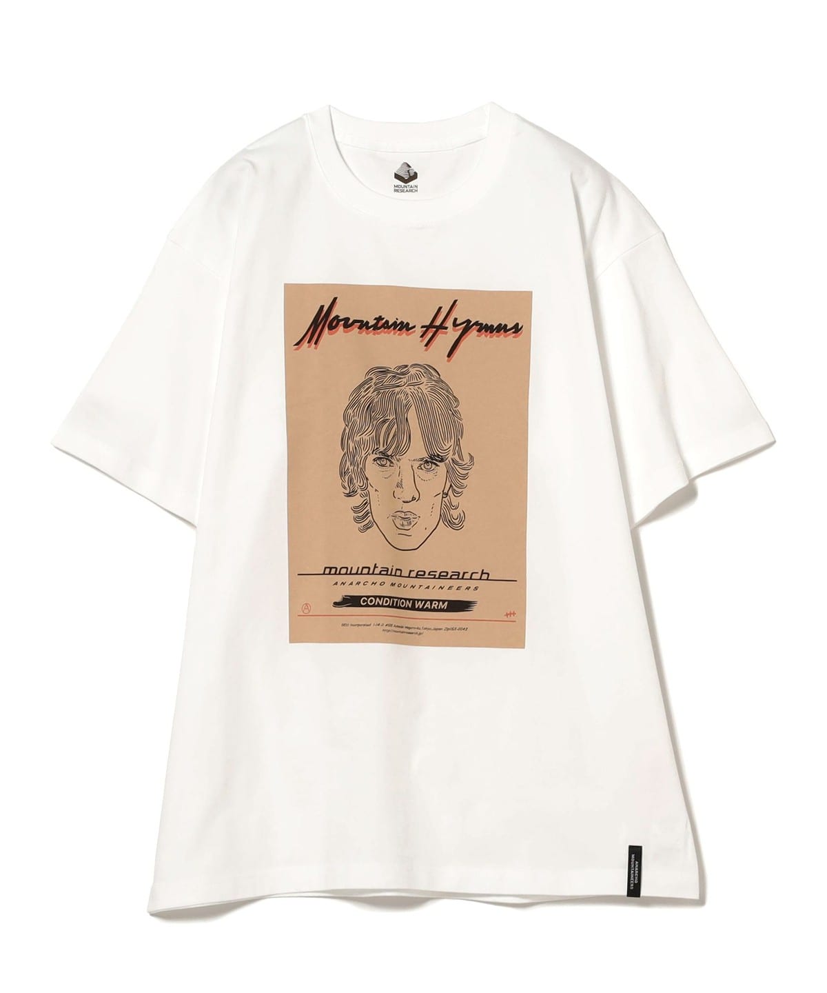 MOUNTAIN RESEARCH マウンテンリサーチ / Title Tee Tシャツ・カットソー MEN WHITE XXL MOUNTAIN RESEARCH マウンテンリサーチ / Title Tee Tシャツ・カットソー MEN WHITE XXL