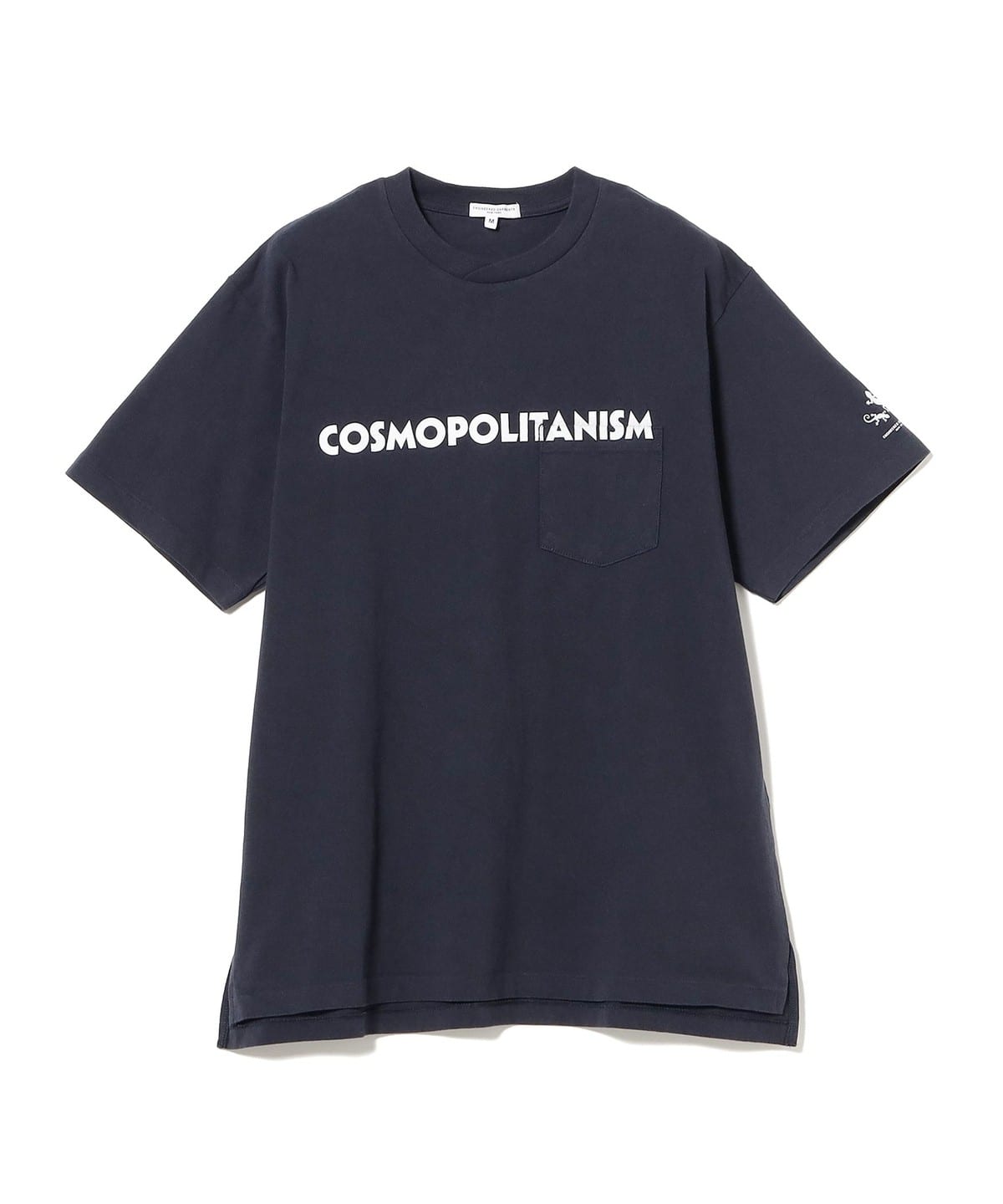 ENGINEERED GARMENTS エンジニアド ガーメンツ / Printed Cross Crew Neck T-shirt Tシャツ・カットソー MEN NAVY XL ENGINEERED GARMENTS エンジニアド ガーメンツ / Printed Cross Crew Neck T-shirt Tシャツ・カットソー MEN NAVY XL
