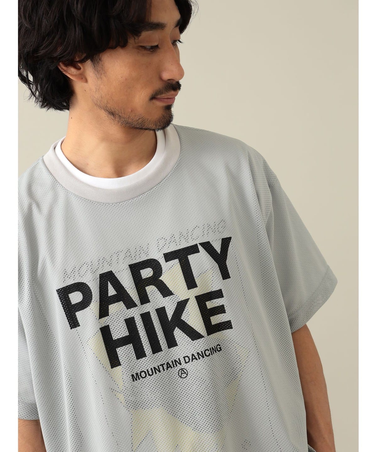 【EXCLUSIVE】MOUNTAIN RESEARCH マウンテンリサーチ / Party Hike Mesh Tee Tシャツ・カットソー MEN GREY XL 【EXCLUSIVE】MOUNTAIN RESEARCH マウンテンリサーチ / Party Hike Mesh Tee Tシャツ・カットソー MEN GREY XL