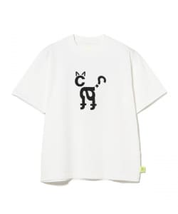 LOOSE JOINTS / JASON FOX - 'MEOW' Short Sleeve TEE