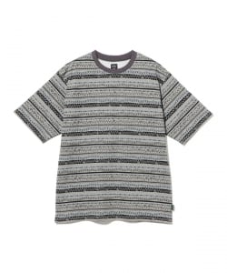 SOUTH2 WEST8 / Short Sleeve Crew Neck Tee - Stripe Jersey Stripe Printed