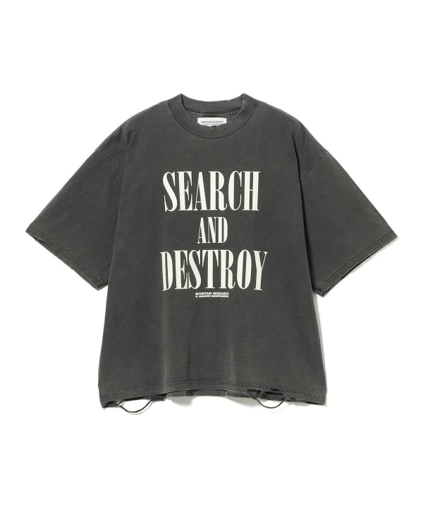 MOUNTAIN RESEARCH / Damage Tee Search and Destroy