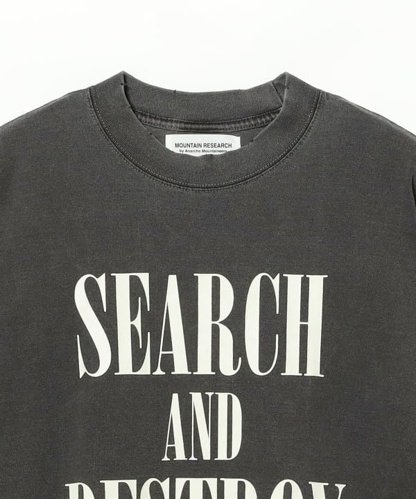 MOUNTAIN RESEARCH / Damage Tee Search and Destroy