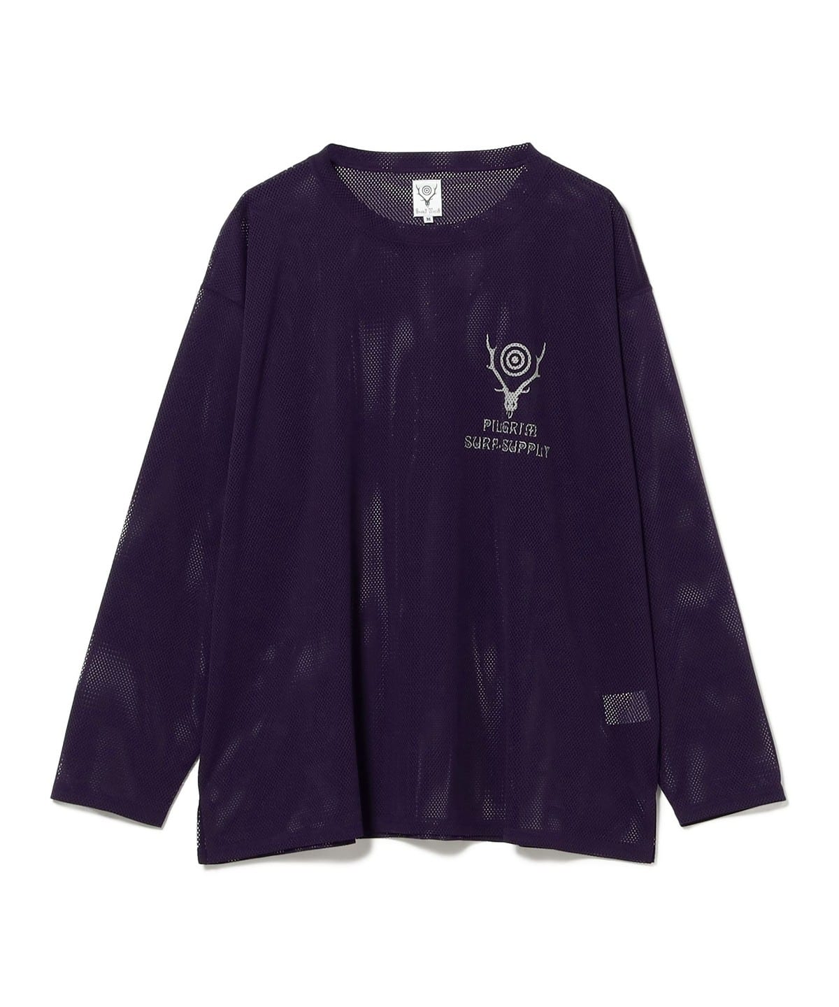 【COLLABORATION】SOUTH2 WEST8 / Side Slit Crew Tシャツ・カットソー MEN Dk. Purple L 【COLLABORATION】SOUTH2 WEST8 / Side Slit Crew Tシャツ・カットソー MEN Dk. Purple L