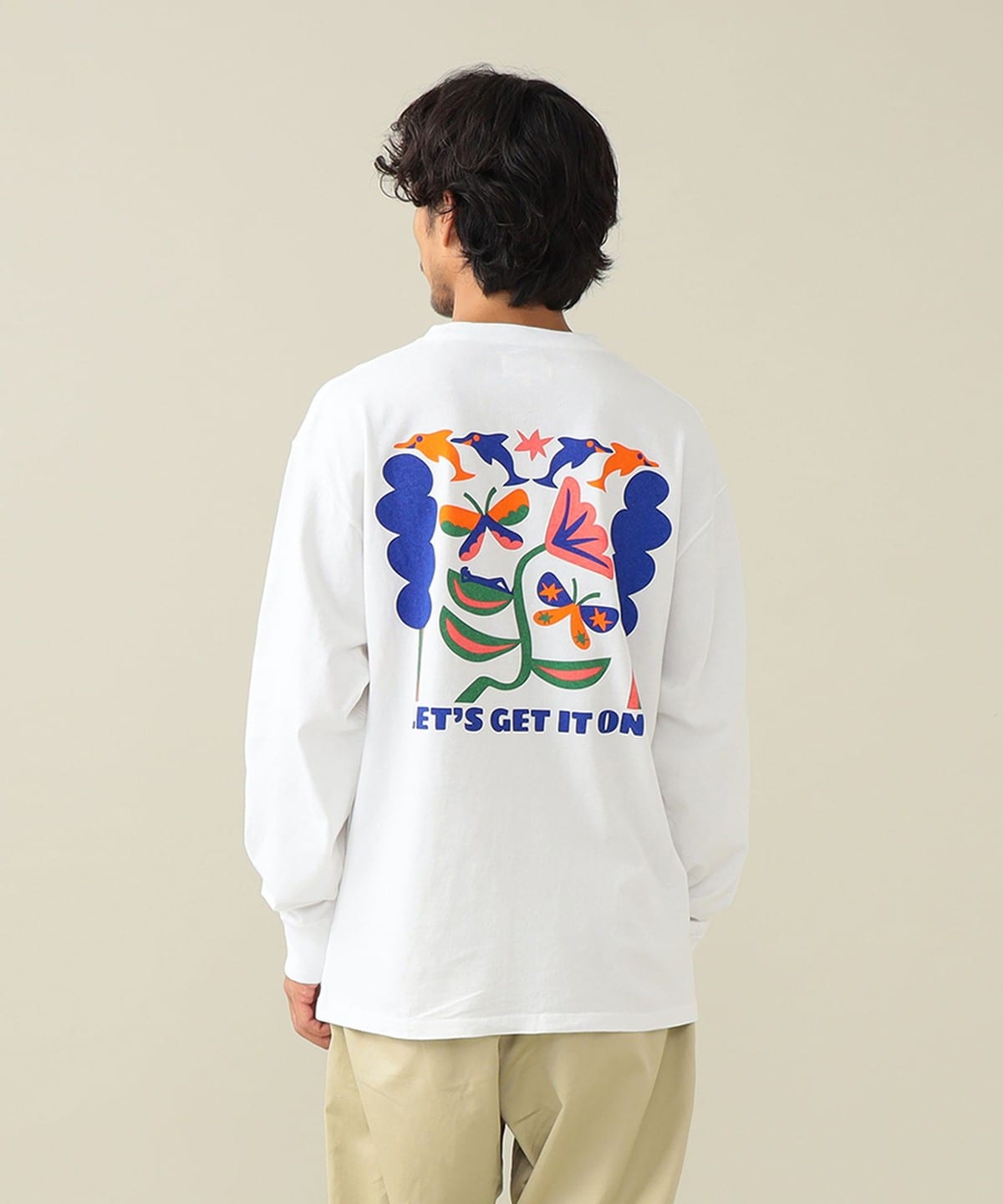 Katsuo Design "LET'S GET IT ON" Tee Tシャツ・カットソー MEN WHITE M Katsuo Design "LET'S GET IT ON" Tee Tシャツ・カットソー MEN WHITE M