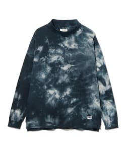 ILL ONE EIGHTY / TIE DYE HI-NECK LONG SLEEVE TEE