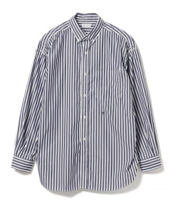 nanamica / Big Button Down Wind Stripe Shirt