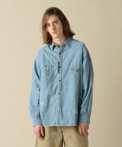 CAL O LINE for Pilgrim Surf+Supply / Chambray Used Shirt