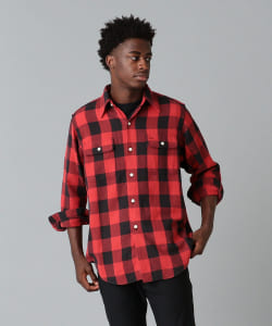＜MEN＞MADISONBLUE for Pilgrim Surf+Supply by WOOLRICH / Rich’s Buffalo Plaid Hampton Shirts