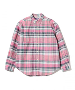 ＜MEN＞THE NORTH FACE PURPLE LABEL / Madras B.D. Work Shirt