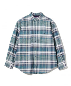 ＜MEN＞THE NORTH FACE PURPLE LABEL / Madras B.D. Work Shirt