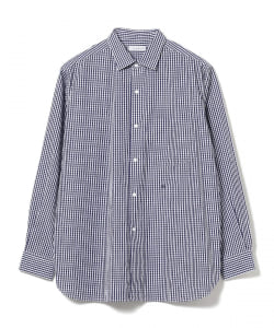nanamica / Regular Collar Stripe Wind Shirt