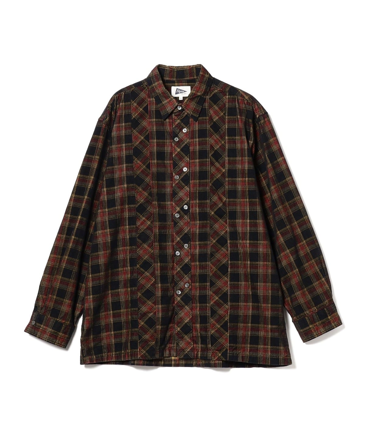 Don Fisherman Corduroy Shirt シャツ・ブラウス MEN BLACK S Don Fisherman Corduroy Shirt シャツ・ブラウス MEN BLACK S