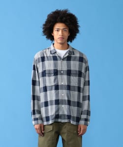 ▲Open Check Shirt