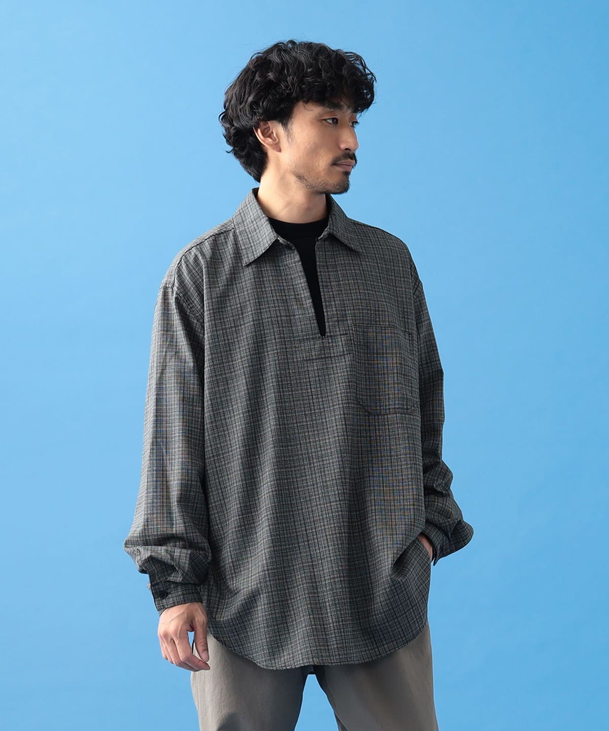 Pilgrim Surf+Supply / Barry Popover Shirt - カジュアルシャツ