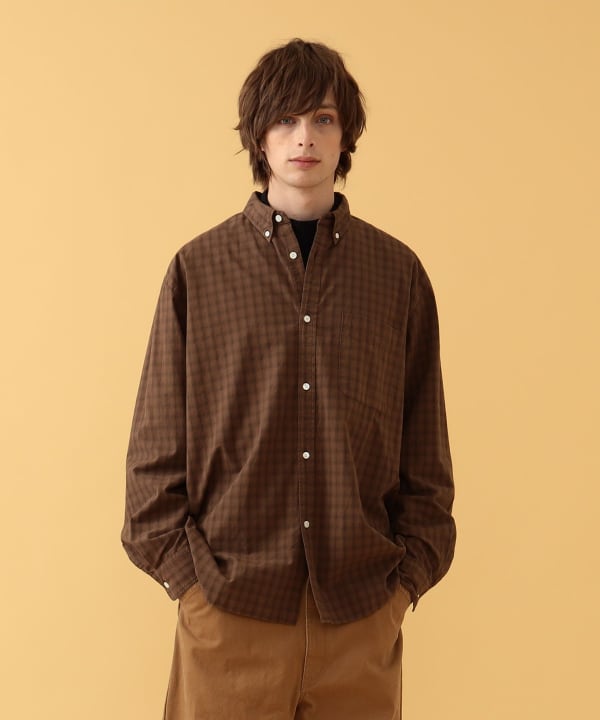 Pilgrim Surf+Supply（ピルグリム サーフ+サプライ）Ian Check Longsleeve Shirt（シャツ・ブラウス カジュアル シャツ）通販｜BEAMS