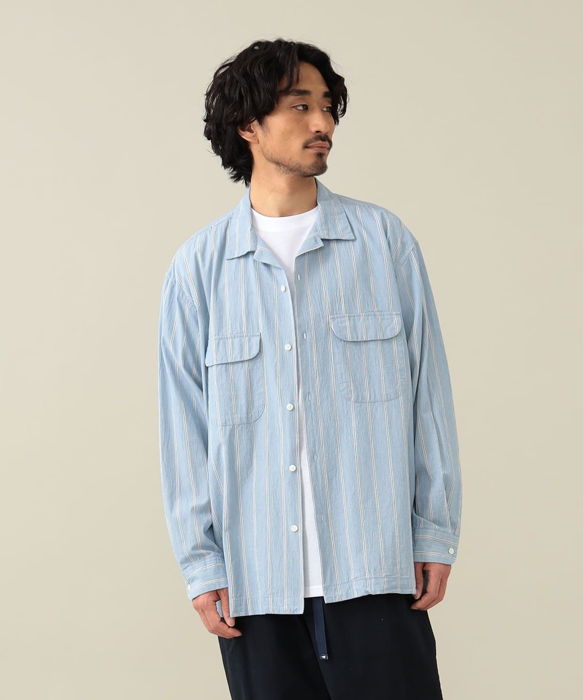 Vincent Longsleeve Shirt シャツ・ブラウス MEN BLUE XL Vincent Longsleeve Shirt シャツ・ブラウス MEN BLUE XL