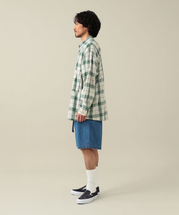 ヴィンテージ　PILGRIM 長袖プリントネルシャツ