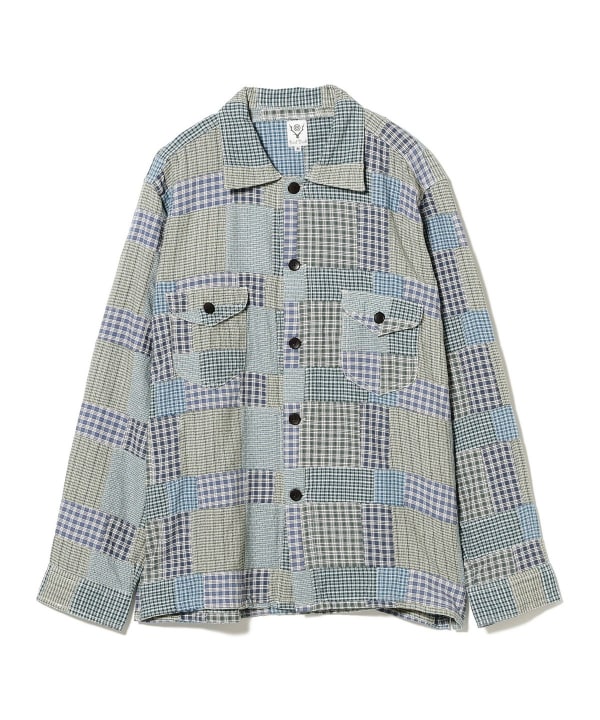 Lサイズ！south2 west8 スモーキーシャツ South2 West8/サウスツーウエストエイト】シャツ Smokey Shirt