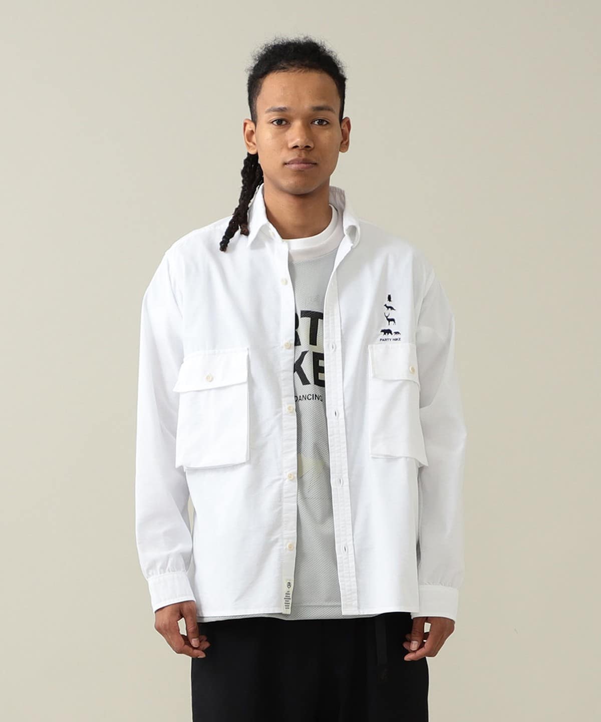 【別注】MOUNTAIN RESEARCH Party Hike Shirts Pilgrim Surf+Supply（ピルグリム サーフ+サプライ）【EXCLUSIVE