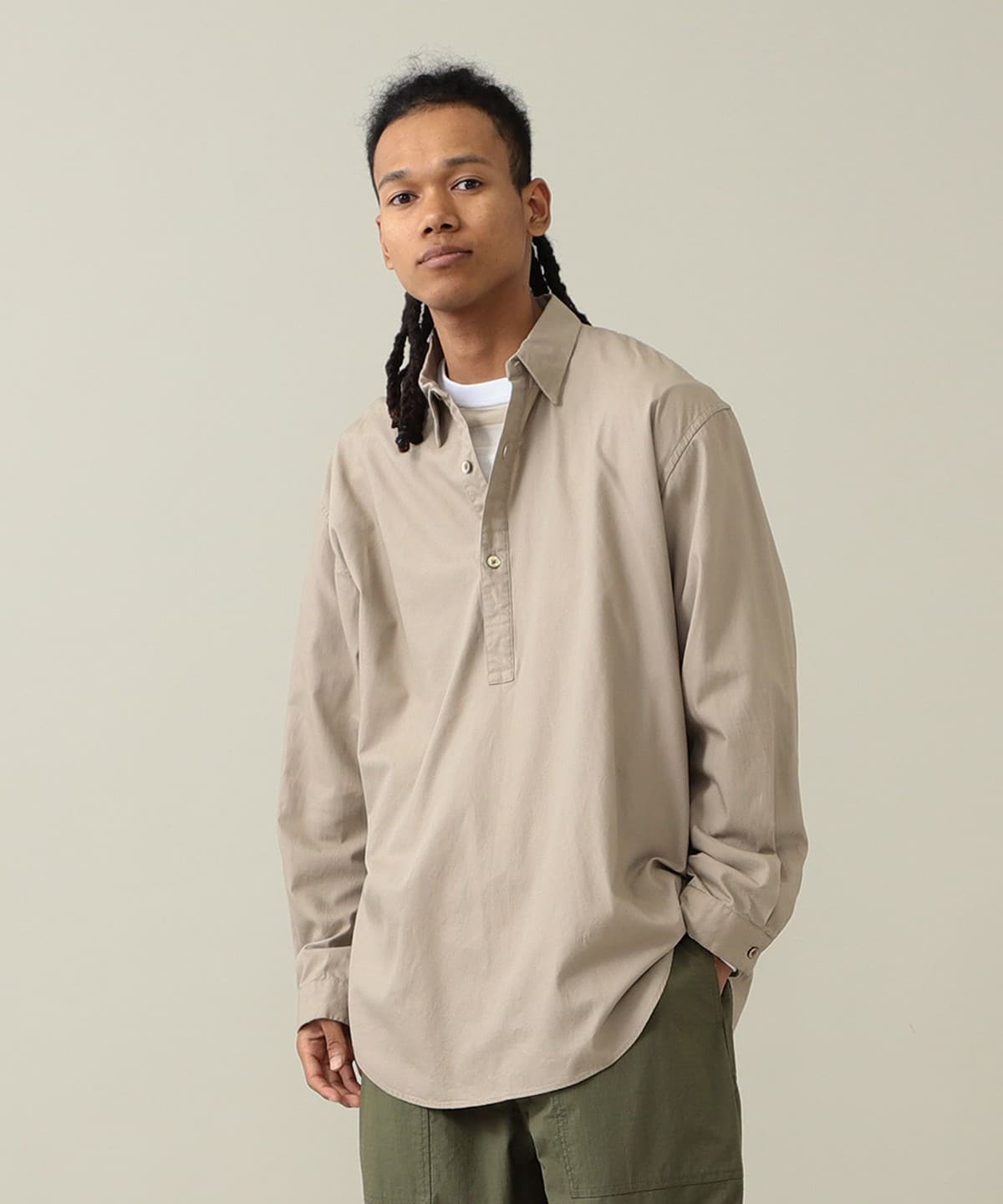 McCarthy Popover Shirt シャツ・ブラウス MEN DRIFTWOOD S McCarthy Popover Shirt シャツ・ブラウス MEN DRIFTWOOD S