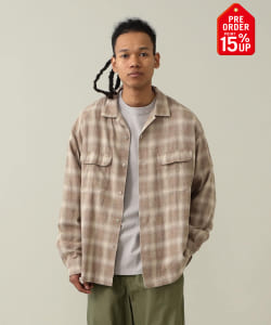 【+15%ポイントUP】Vincent Melange Ombre Shirt