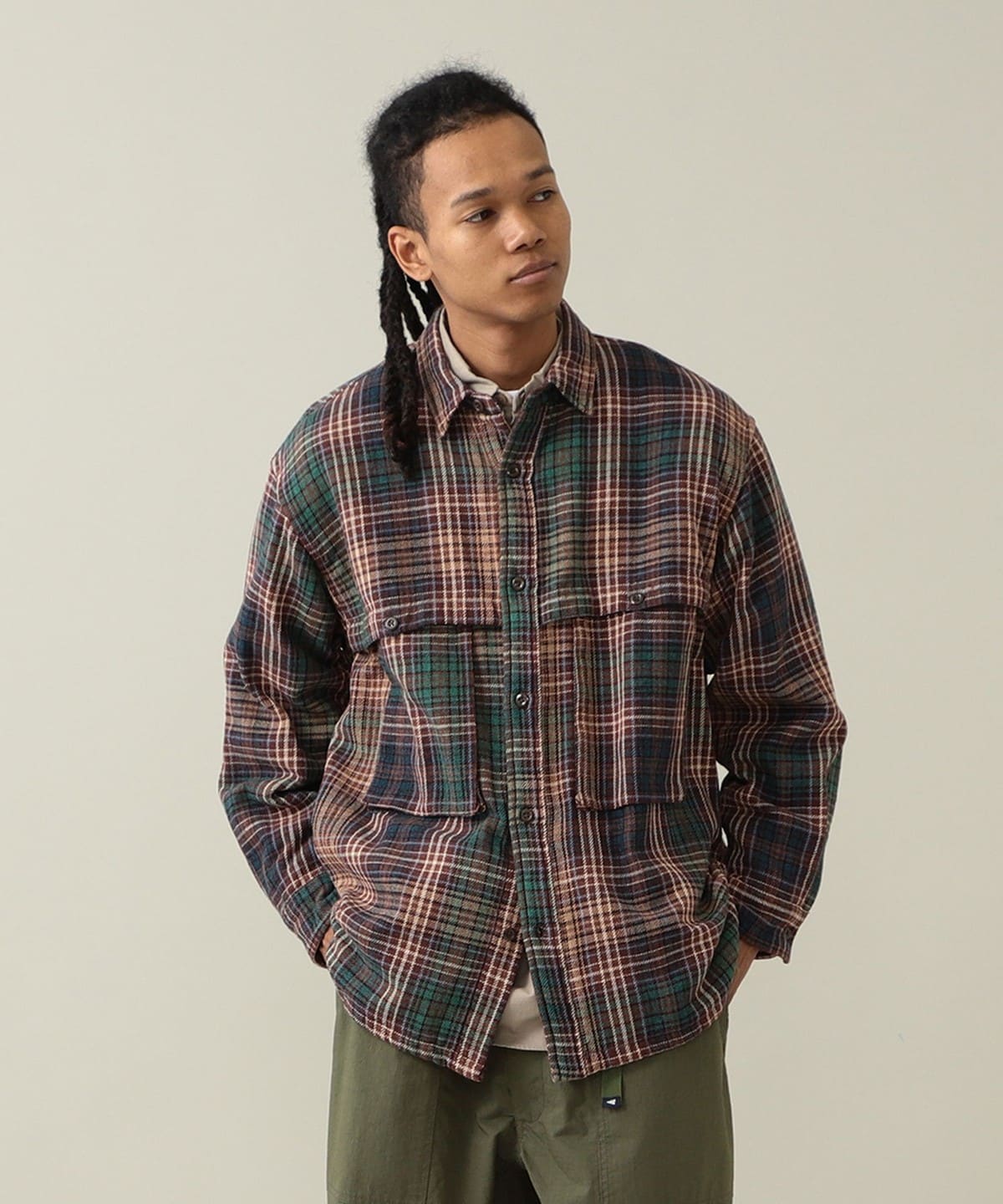 Albert Field Shirt シャツ・ブラウス MEN BROWN M Albert Field Shirt シャツ・ブラウス MEN BROWN M