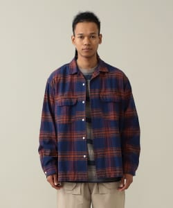 【+15%ポイントUP】Vincent Nep Herringbone Shirt