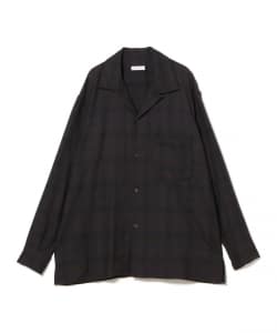 KAPTAIN SUNSHINE / Wool Ombre Open Collared Shirt