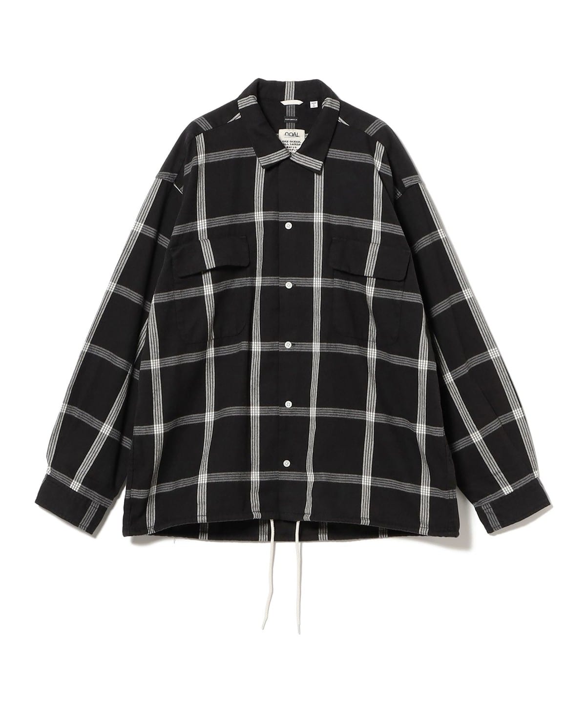 nanamica ナナミカ / Flannel PALAKA Check Shirt シャツ・ブラウス MEN BLACK S nanamica ナナミカ / Flannel PALAKA Check Shirt シャツ・ブラウス MEN BLACK S