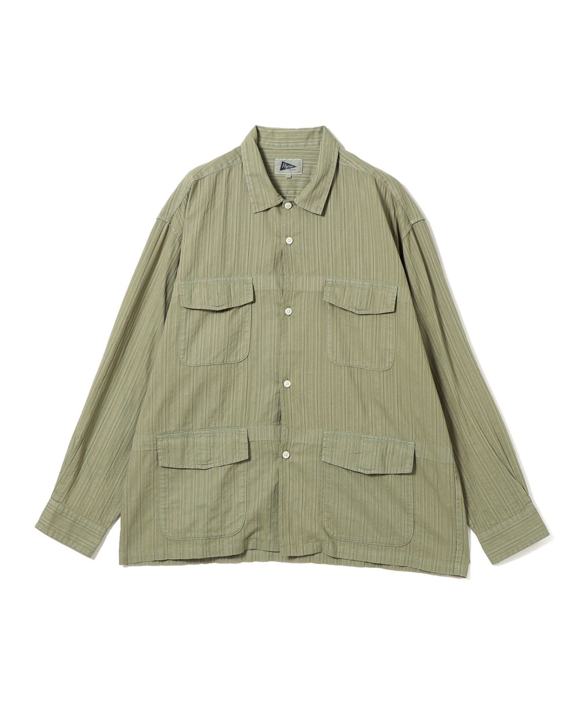 Mel Longsleeve Leno Weave Shirt �V���c�E�u���E�X MEN SAGE XL