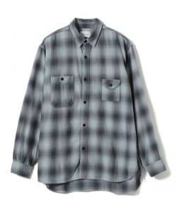 【+15%ポイントUP】【EXCLUSIVE】CAL O LINE / Check Work Shirt