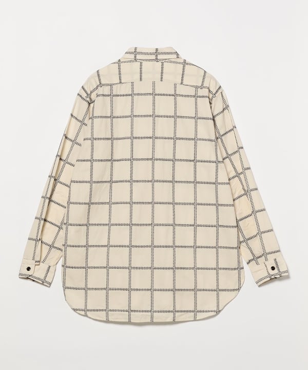 ENGINEERED GARMENTS / Work Shirt - CP Square Embroidery
