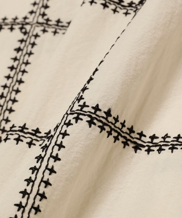 ENGINEERED GARMENTS / Work Shirt - CP Square Embroidery
