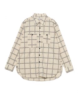 ENGINEERED GARMENTS / Work Shirt - CP Square Embroidery
