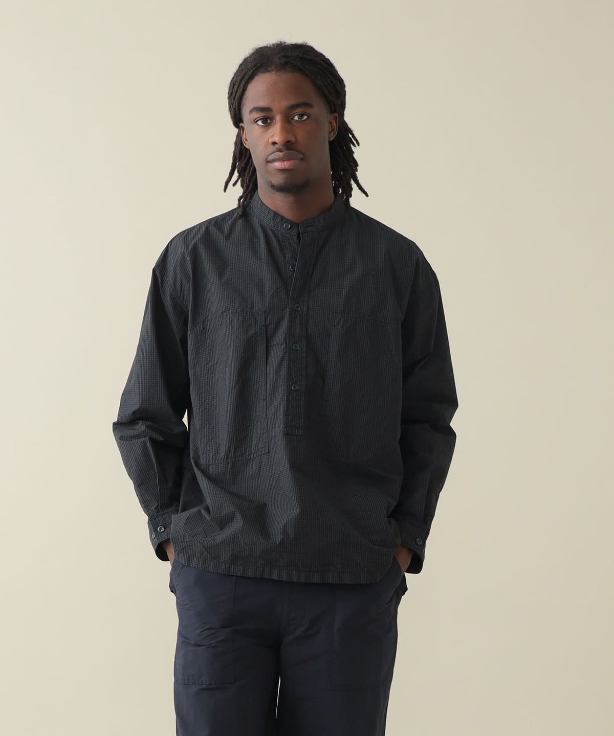Sylvester by PIASPORTS 黒 シャツ Pilgrim Surf+Supply（ピルグリム サーフ+サプライ）【+10%ポイントUP