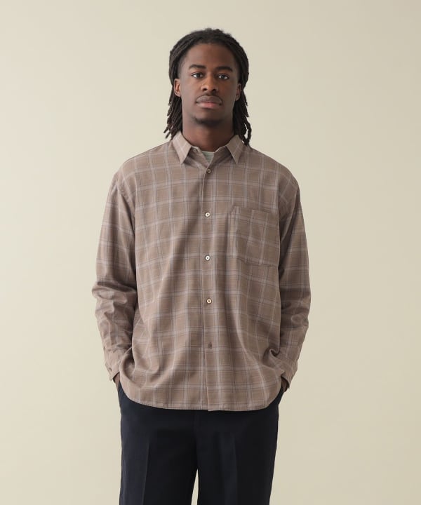 Serra Tropical Wool Shirt Model : H185 (cm) Size : L