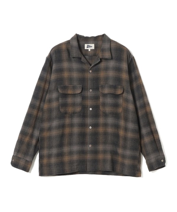 【ノベルティ対象】Vincent Wool Ombre Longsleeve Shirt