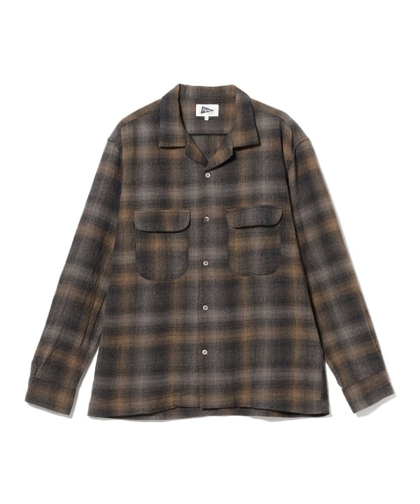 【ノベルティ対象】Vincent Wool Ombre Longsleeve Shirt