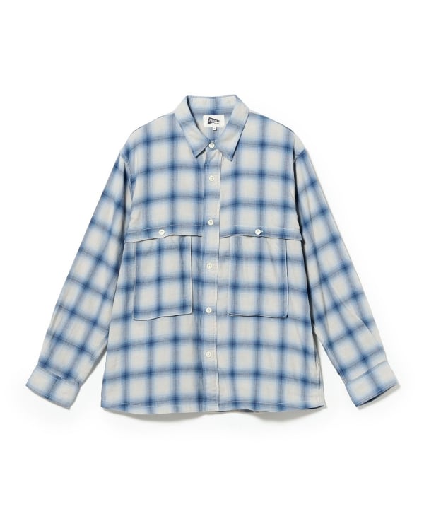 Albert  Cotton Wool Ombre Shirt