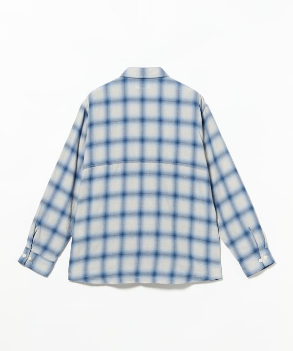 Albert  Cotton Wool Ombre Shirt