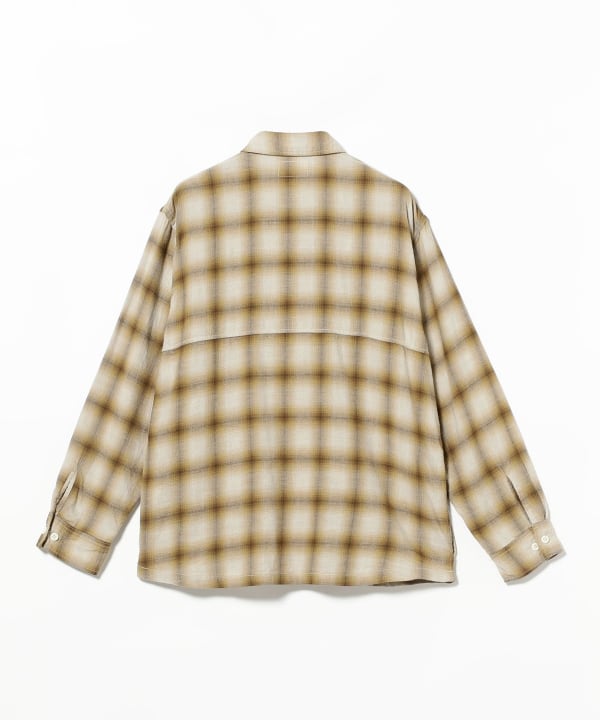 Albert  Cotton Wool Ombre Shirt