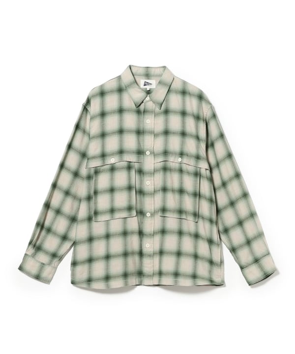 Albert  Cotton Wool Ombre Shirt