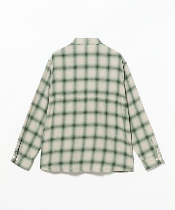 Albert  Cotton Wool Ombre Shirt