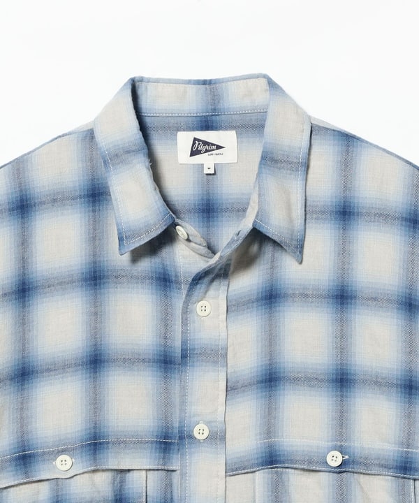 Albert  Cotton Wool Ombre Shirt
