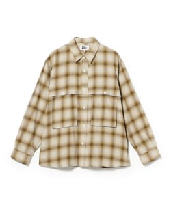 Albert  Cotton Wool Ombre Shirt