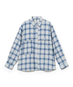 Albert  Cotton Wool Ombre Shirt
